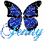 Jenny-blue butterfly wings