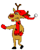 reindeer dancing