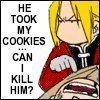 He took my cookies