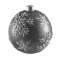 grey ornament