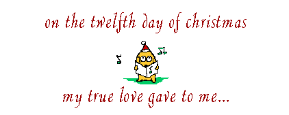12 days of christmas funny animated