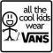 cool kids wear vans