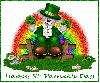 Bear with St. Patrick's Day text