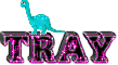 tray - dinosaur