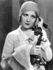 Billie Dove , vintage, actress, phone