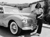 Rita Hayworth , actress, vintage, car