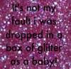 glitter baby