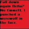Punched a werewolf