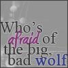whos afraid of the big bad wolf?