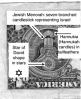 Jewish symbol in a dollar bill