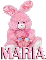PINK EASTER BUNNY: MARIA