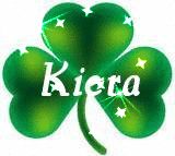 CLOVER WITH NAME KIERA