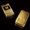 Gold Razor Phone