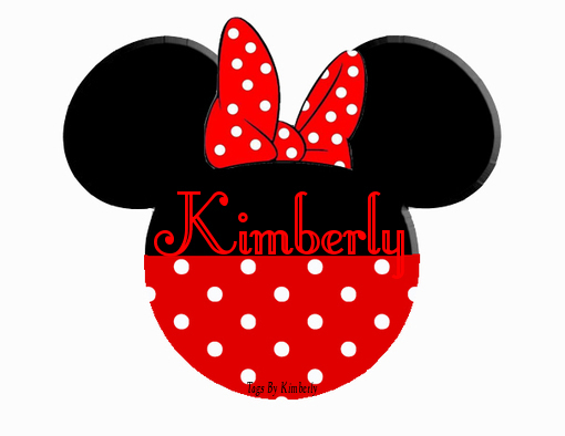 minnie head with name kimberly