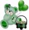 ST PATTYS BEAR WITH NAME BRENDA