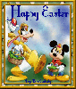 mickey and goofy happy easter