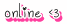 online <3 (pink version)