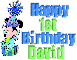 DaviD,Happy 1st Birthday