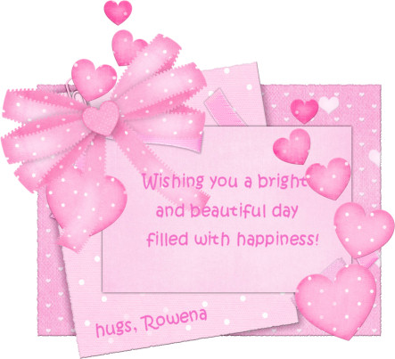 wishing you a bright and beatiful day filled with happiness