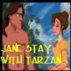 jane stay with tarzan