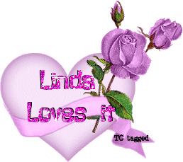 Heart and Roses with Linda Loves it