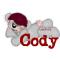 CREDDY BEAR WITH NAME CODY