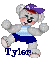 CREDDY BEAR WITH NAME TYLER
