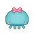 octopus with bow