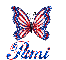 Patriotic Butterfly - Pami