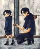 Little Sasuke and Itachi
