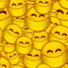 Yellow yellow Smiley Background