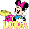 Loida Lounge'n Minnie Mouse