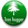 tree hugger button