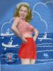 MARILYN MONROE COVER.WITH HER SAILOR HAT & RED SHORTS.