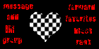 checkered heart