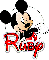 Ruby Mickey Mouse