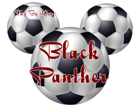MICKEY HEAD WITH BLACK PANTHER