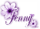 Purple Flower - Jenny