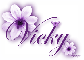 Purple Flower - Vicky