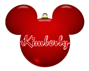 mickey christmas bulb with kimberly