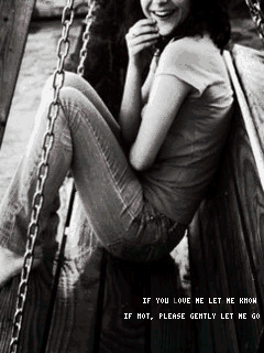 If you love me let me know...