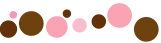 Choco-Pink Polka Dots