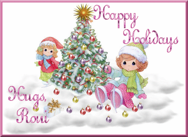 Happy Holidays Hugs, Roni