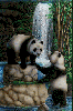 panda waterfall
