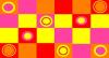 Colorful checker background
