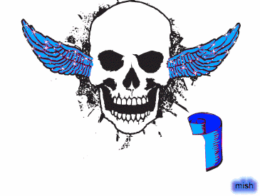 jeannie blue skull