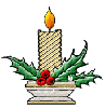 holiday candle