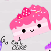 eat cake