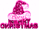 Pink Santa Hat - Sherry
