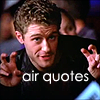 Matthew Morrison - Glee "Air Quotes"